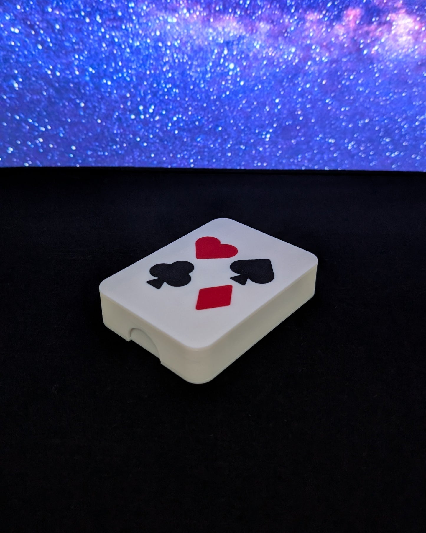 Playing card storage box